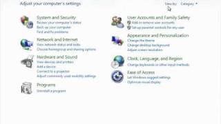 Windows 7 Tutorial The Control Panel Microsoft Training Lesson 2.5