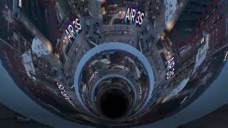 DJI AIR 3S CITYSCAPE AKRON OHIO