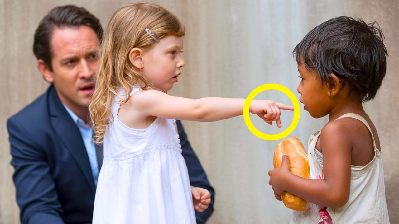 ¡MIRA PAPI, ES MI HERMANA… DIJO LA NIÑA AL PAPÁ MILLONARIO CUANDO VIO A LA NIÑA PERDIDA!