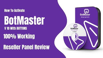 How to activate BotMaster | How to generate activation key for BotMaster | Reseller Panel Review |