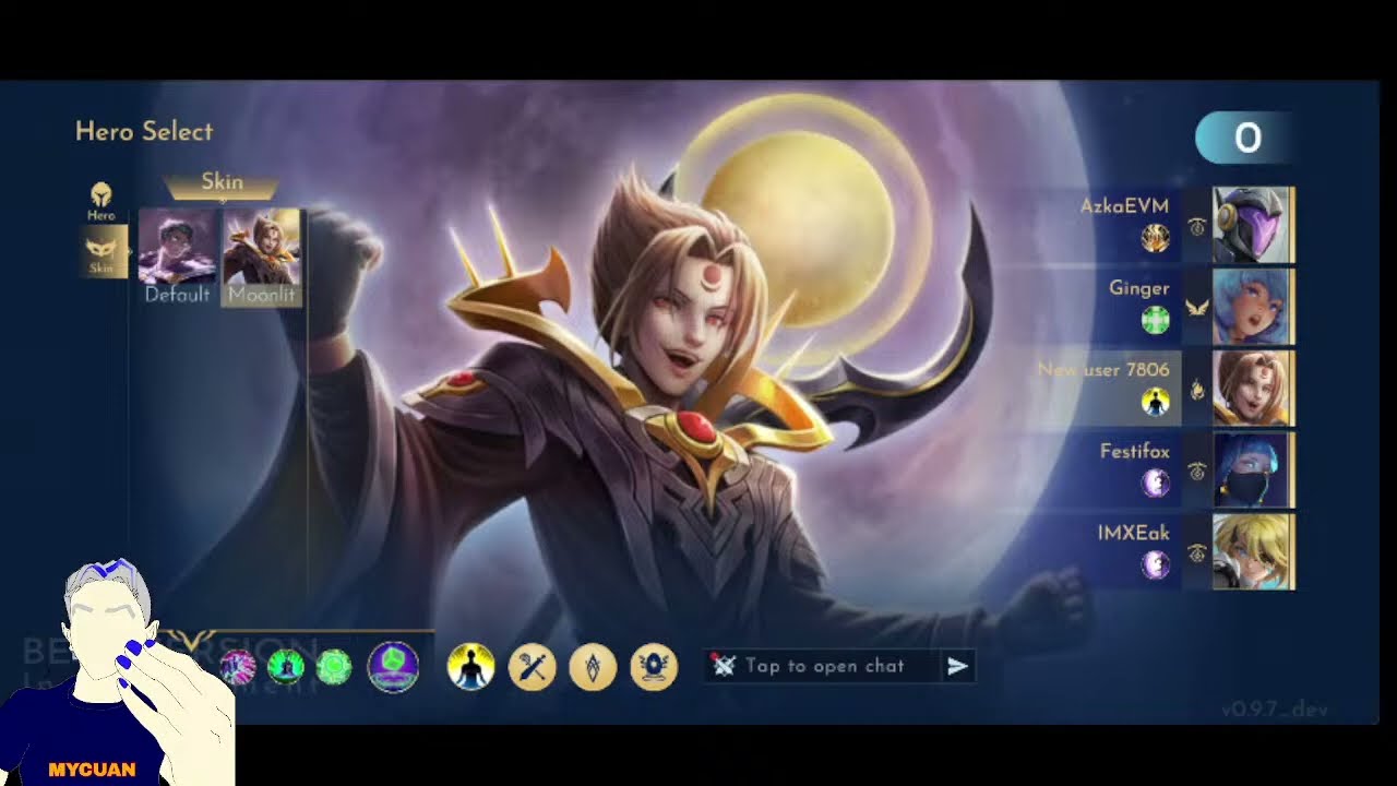 Mari Tes GAME MOBA EVERMOON