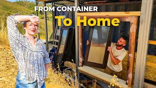 Turning A Shipping Container Into An Off Grid Tiny House
