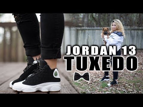 JORDAN XIII 13 "Tuxedo" Review + On Foot