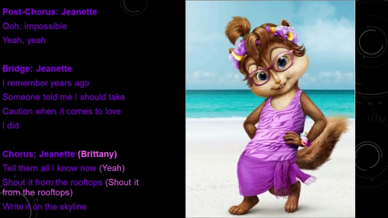 Impossible The Chipettes Lyrics