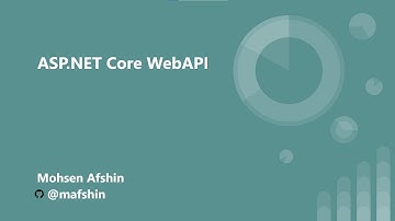 آموزش ساخت API با ASP.NET Core - جلسه اول