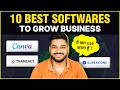 10 best software to grow business  business automation  social seller academy