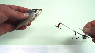 Montage: WIKAM Schleppsystem mit Naturköder