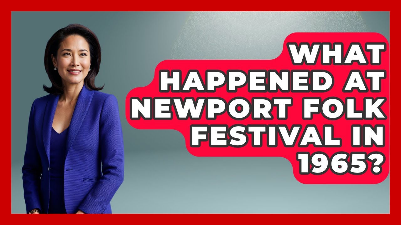 What Happened At Newport Folk Festival In 1965? - Anecdotes in Quotation