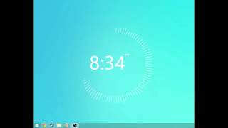 Rainmeter - VisBubble Music Visualiser demonstration