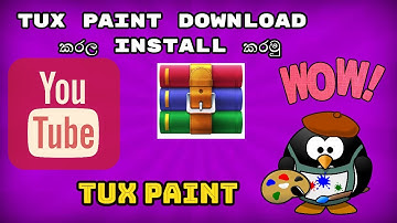 HOW to dowmload and install tux paint/Pesandu Tech Book