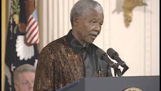 Pres. Clinton at AfricanAmerican Religious Leaders Reception (1998)