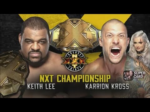 WWE NXT Takeover: XXX Official Match Card - YouTube