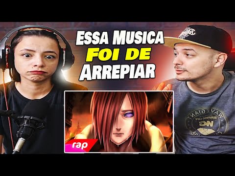 Rap do Nagato (Naruto) - MINHA DOR [ react WALLZITU E CAMILA ]
