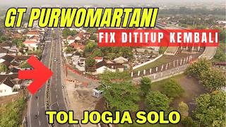 Fixed Closed Purwomartani Gate Closed To The Public For Eid 2026 Project Continues