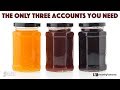 The only three accounts you need - 5MF010