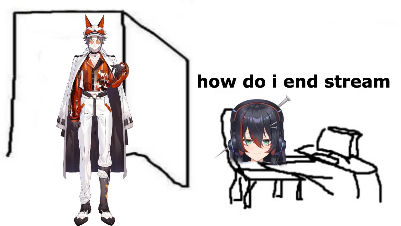 mysta teaches mika how to end stream 【NIJISANJI】