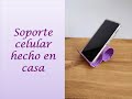 Tutorial como hacer un soporte para tu  celular 