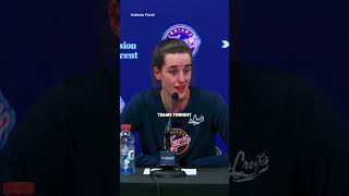 Caitlin Clark says lengthy challenge breaks "ruins the flow of the game." #shorts