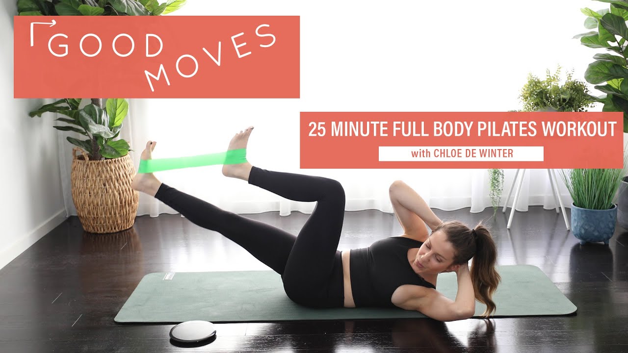 25 Minute Full Body Pilates Workout Good Moves Well+Good YouTube