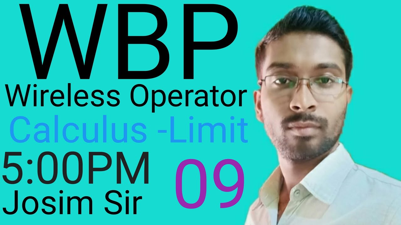 WBP Wireless Operator math class 09