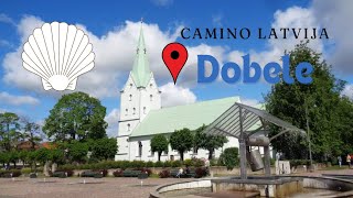 Dobele. CaminoLatvia в Добеле и сад сирени.