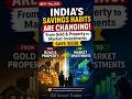 Why Indians Are Leaving Gold & Property for Market Investments 📈 #viral #shorts #nifty #india
