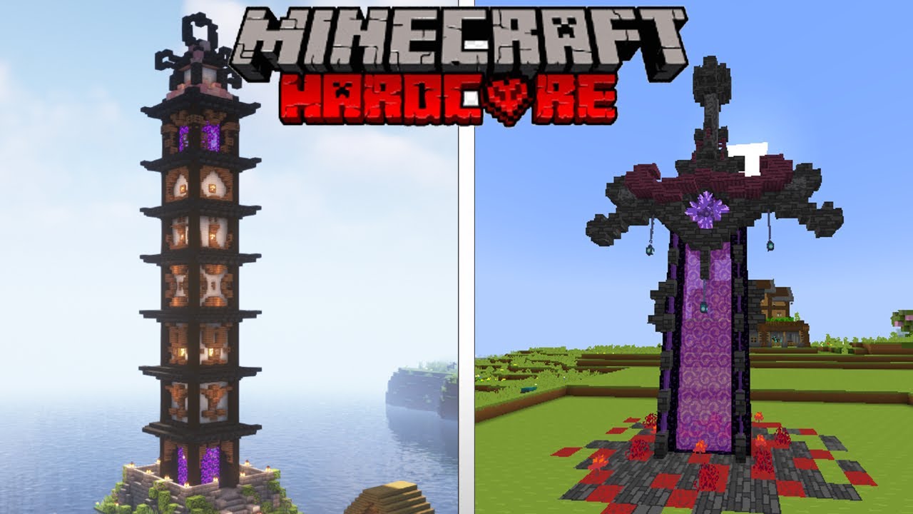 Minecraft | 🔥 How to build a Nether Sword Portal @TotalGaming093 # ...