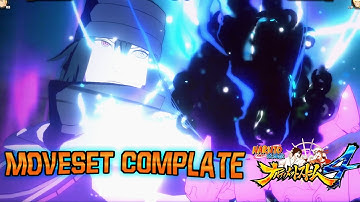 Last Sasuke Complate Moveset With Command List - NARUTO Ultimate Ninja STORM 4