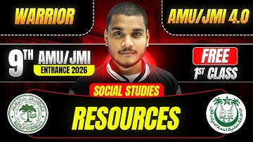 Resources | AMU/JMI Class 6th & 9th Entrance Exam 2026 | #sst #AMU #JMI #entranceexam