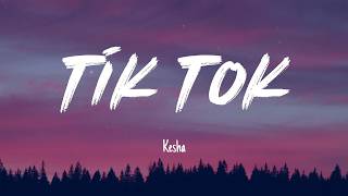Kesha - TiK ToK (Lyrics) | Sabrina Carpenter, Red Hot Chili Peppers, Guns N' Roses,... (MIX LYRICS)