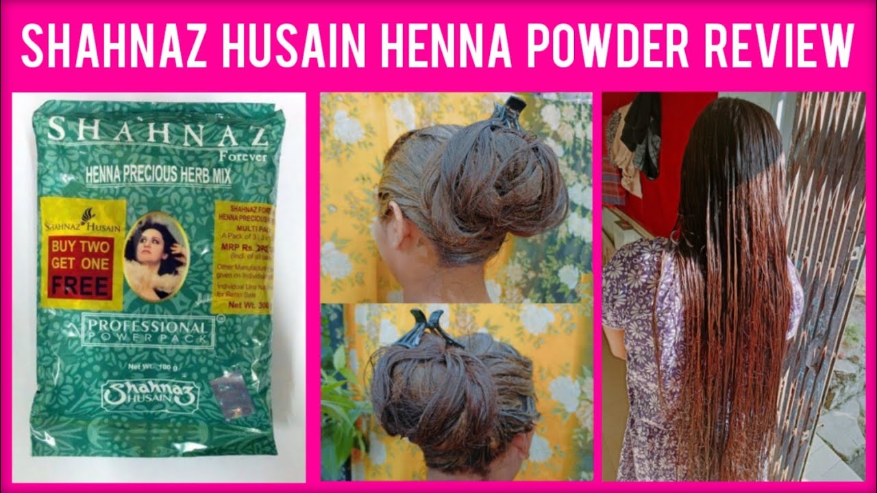 Shahnaz Husain Henna Powder Review | Priya Kundu | Henna pack for silky  shiny dandruff free hair - YouTube