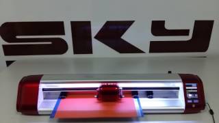 SKYCUT Dual heads cutting plotter box making