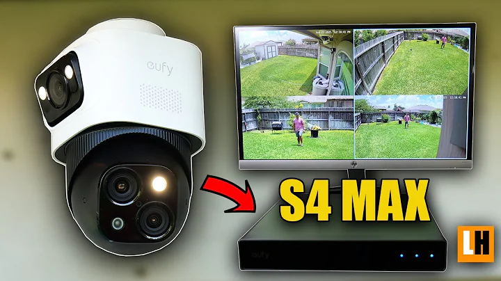 eufy 4K S4 MAX NVR Security System  - Changes the Security Camera Game!