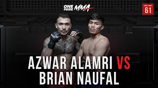 [First Debut] Azwar Alamri Vs Brian Naufal | Full Fight One Pride MMA FN 61
