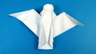 How to make an angel out of paper DIY origami angel