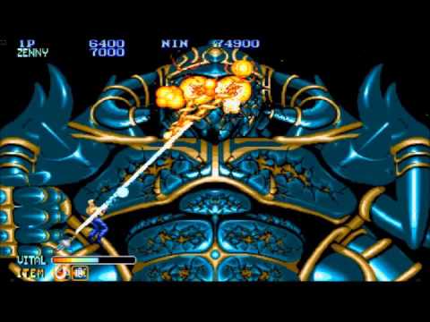 Forgotten Worlds (1988) Arcade Capcom Complete Play - YouTube