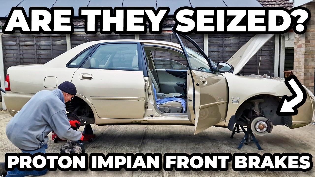 Proton Impian Front Brakes Overhauled & MORE MOT Problems Found