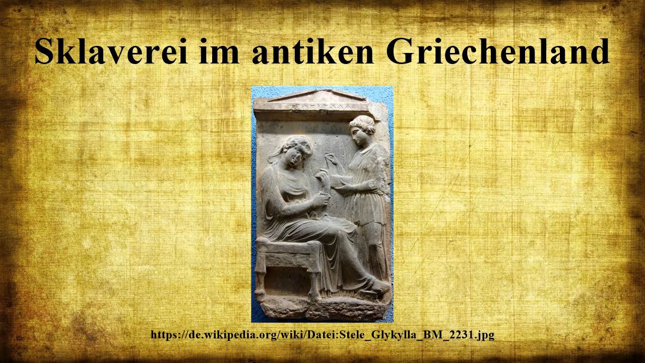 Sklaverei im antiken Griechenland - YouTube