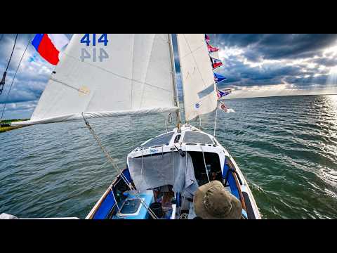 Caught in a Heavy Storm Solo Sailing 200 Miles | Texas 200 (Part 2)
