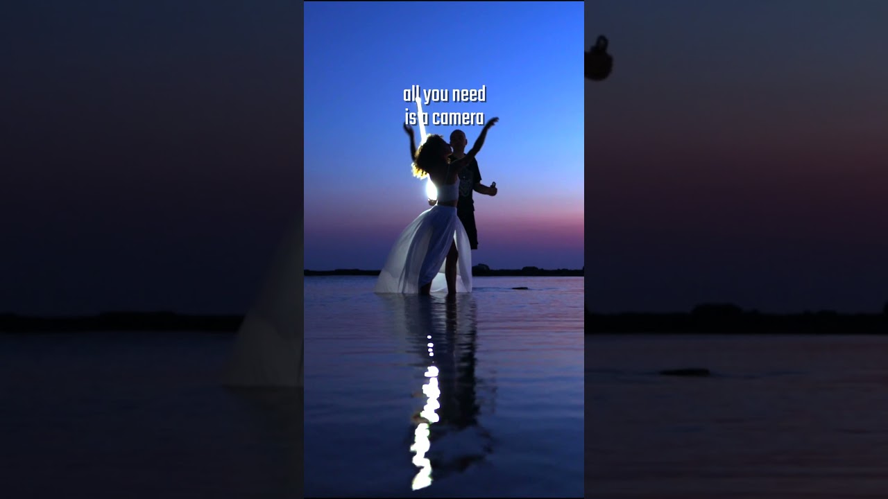 Shooting in darkness: Capturing unique perspectives with light-painting