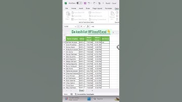 Cara hitung jam kerja di EXCEL buat anak HRD