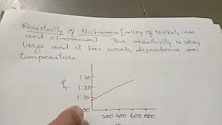 Easy way to understand Temperature coefficient of Resistivity