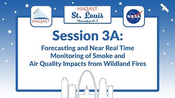 HAQAST St. Louis - Session 3A: Forecasting & Near-RT Monitoring Smoke & Impacts from Wildland Fires