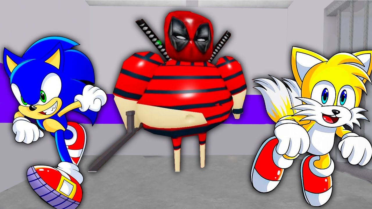 Tails Wolverin Sonic & Tails ESCAPE DEADPOOL VS WOLVERINE BARRY'S PRISON RUN in Roblox ...