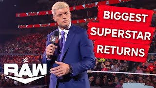 WWE's Biggest Superstar Returns in 2022 | WWE on USA