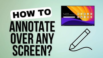 How to Annotate Over Any Screen on Clevertouch! ✍️