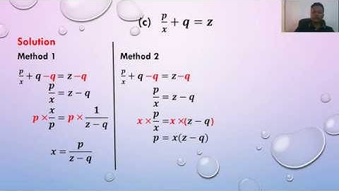 Mathematics G9 Algebraic Manipulation Part 3