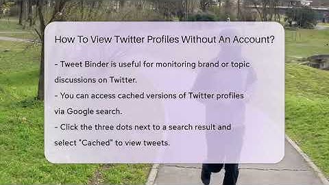 How To View Twitter Profiles Without An Account? - Everyday-Networking