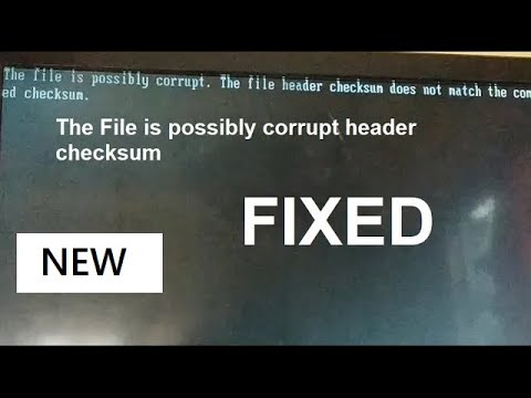 The file is possible. The file is possibly corrupt the file header checksum does not Match the Computed checksum. File is corrupted. Video is corrupted Error youtube. The file is corrupted Apple.