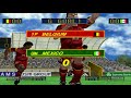 Virtua Striker 2 ver. 2000.1 - BELGIUM Playthrough - Arcade Mode